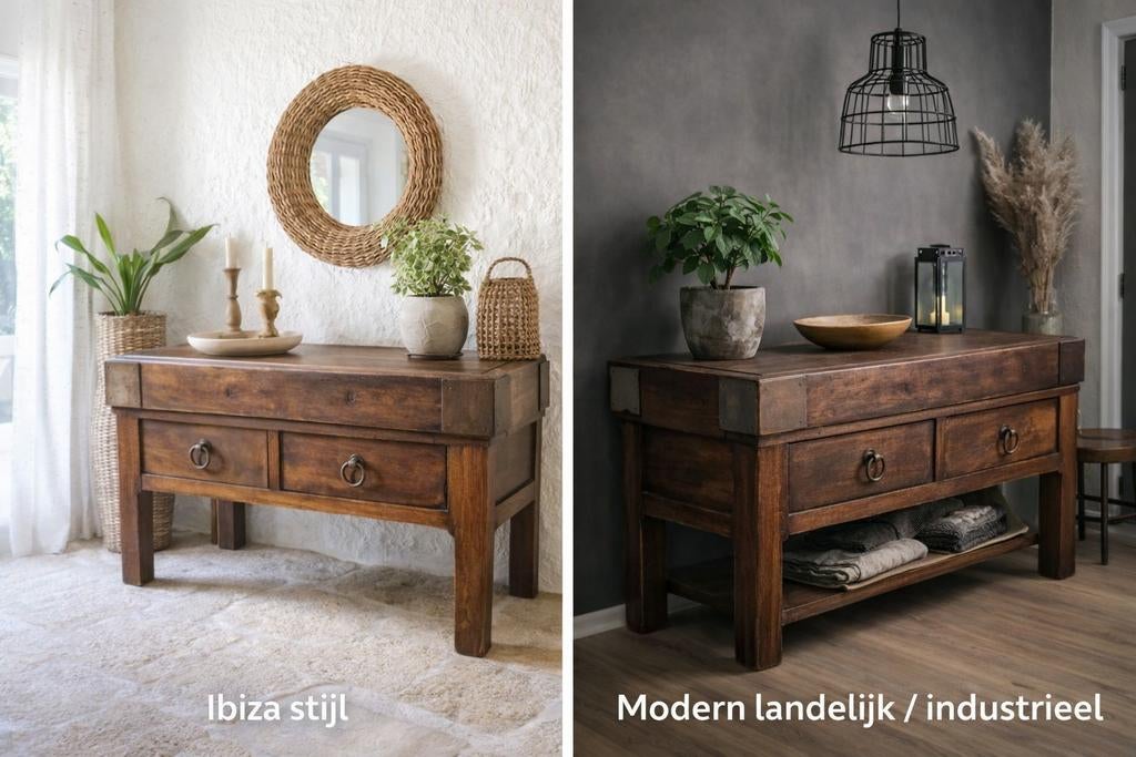 Vintage dressoir, Ophalen of Verzenden, Gebruikt