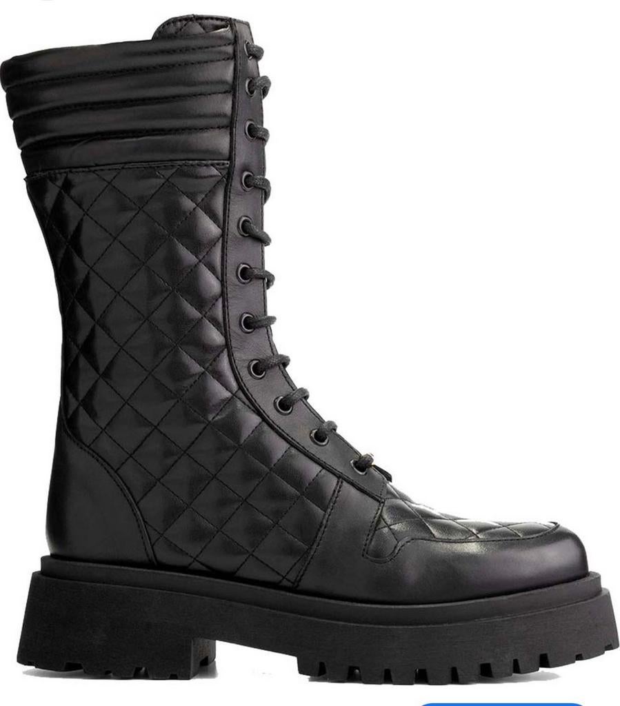 Nikkie leren biker boots maat 40 nieuw, Kleding | Dames, Schoenen, Ophalen of Verzenden, Nieuw, Zwart