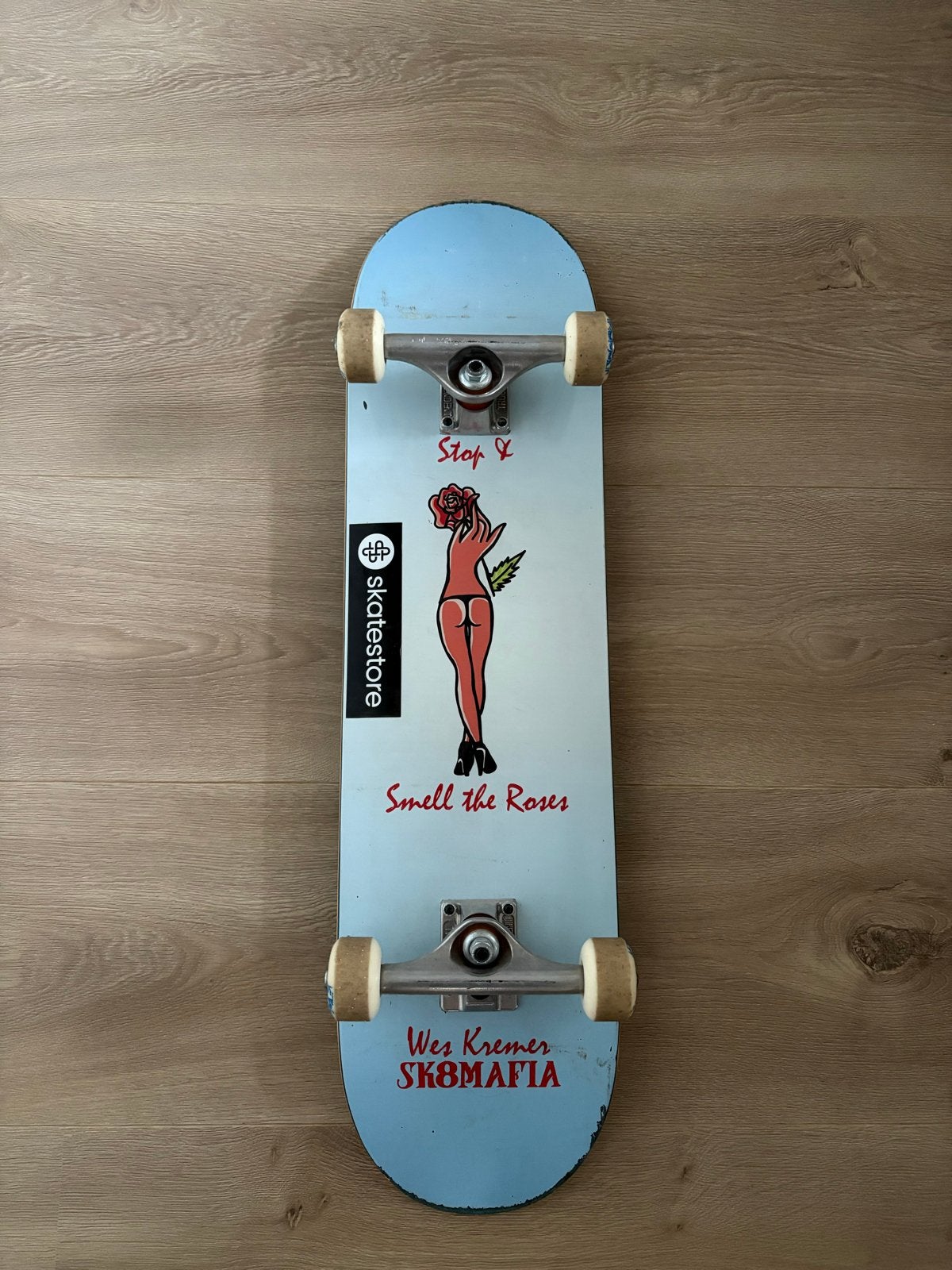 Professioneel Skateboard - Skatestore Rotterdam Custom Build, Ophalen, Gebruikt, Skateboard