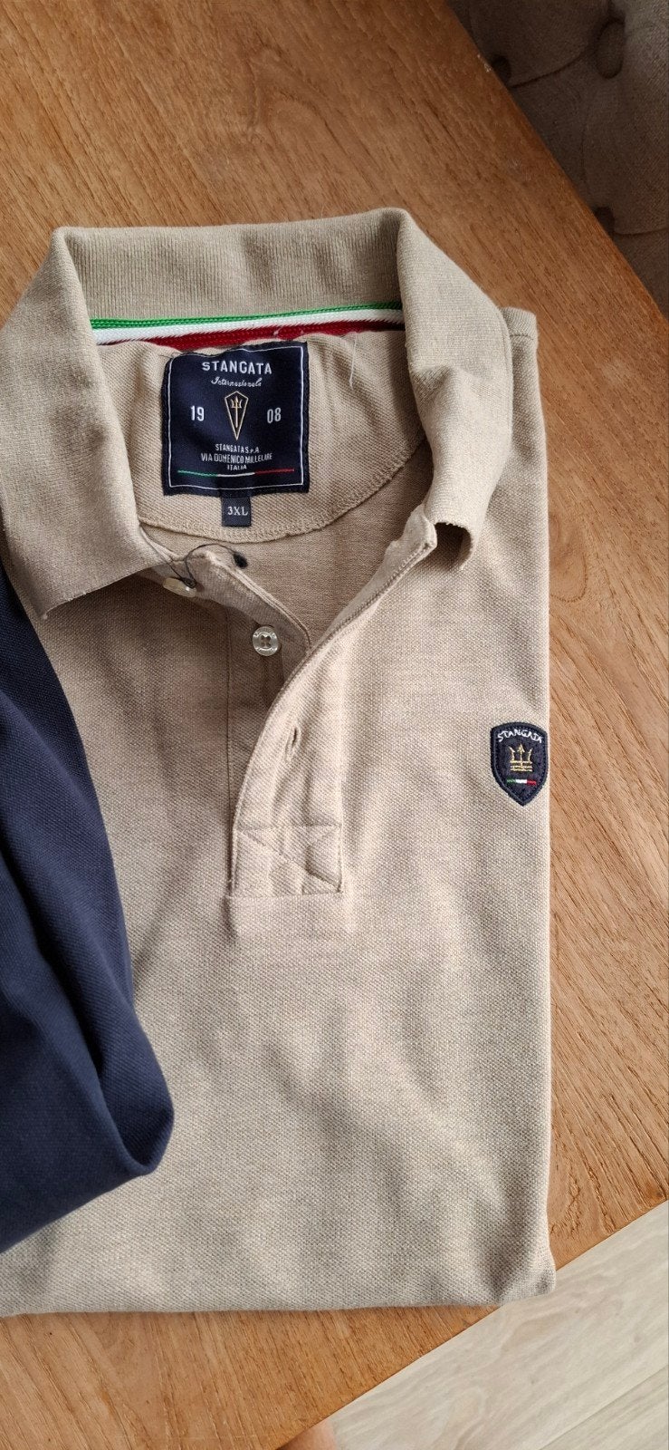 3 x stangata polo, Kleding | Heren, Polo's, Stangata, Beige, Overige maten, Ophalen of Verzenden