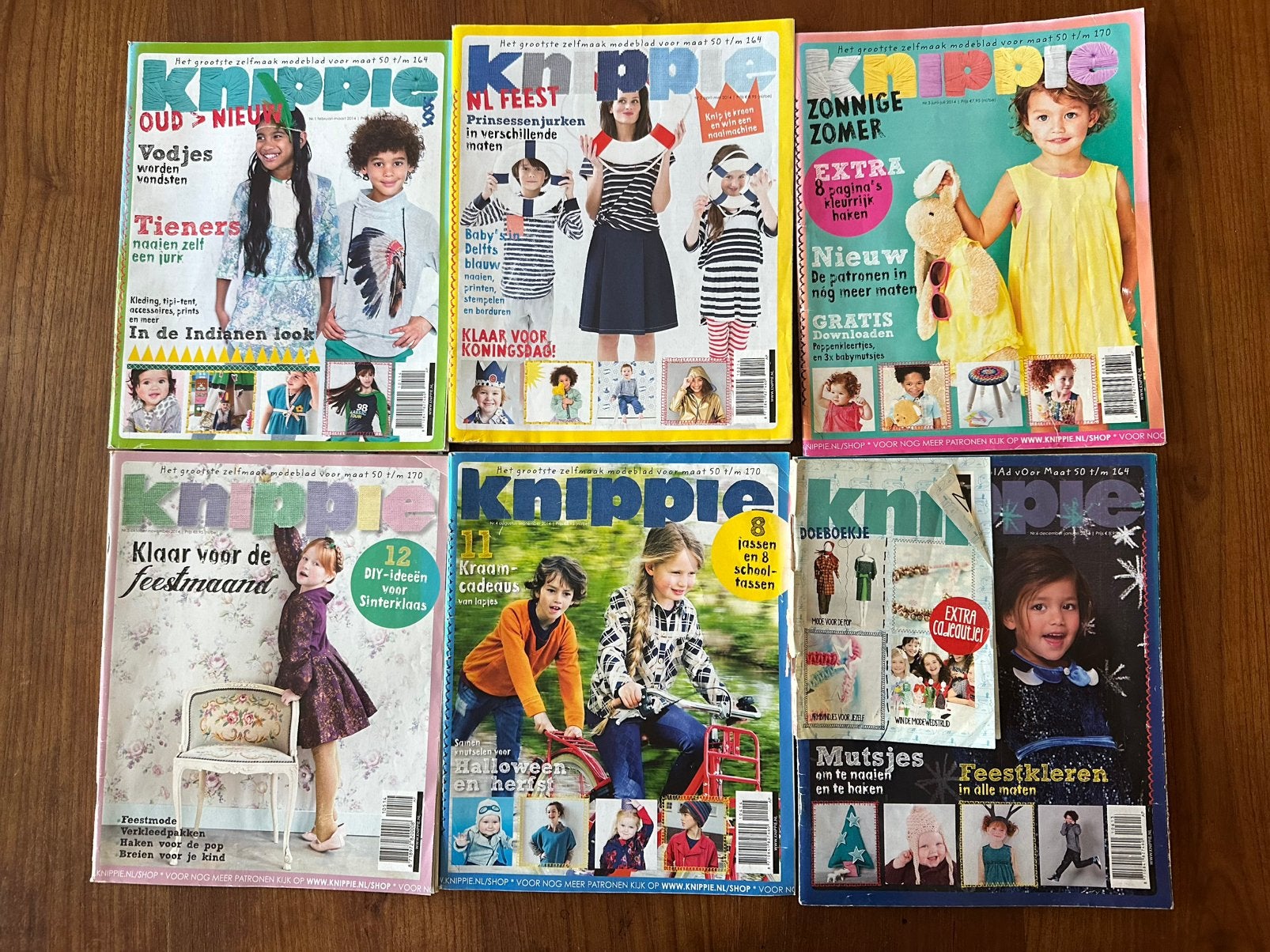 Knippie modebladen  patronenbladen - zo goed als nieuw, Ophalen of Verzenden, Zo goed als nieuw, Overige typen
