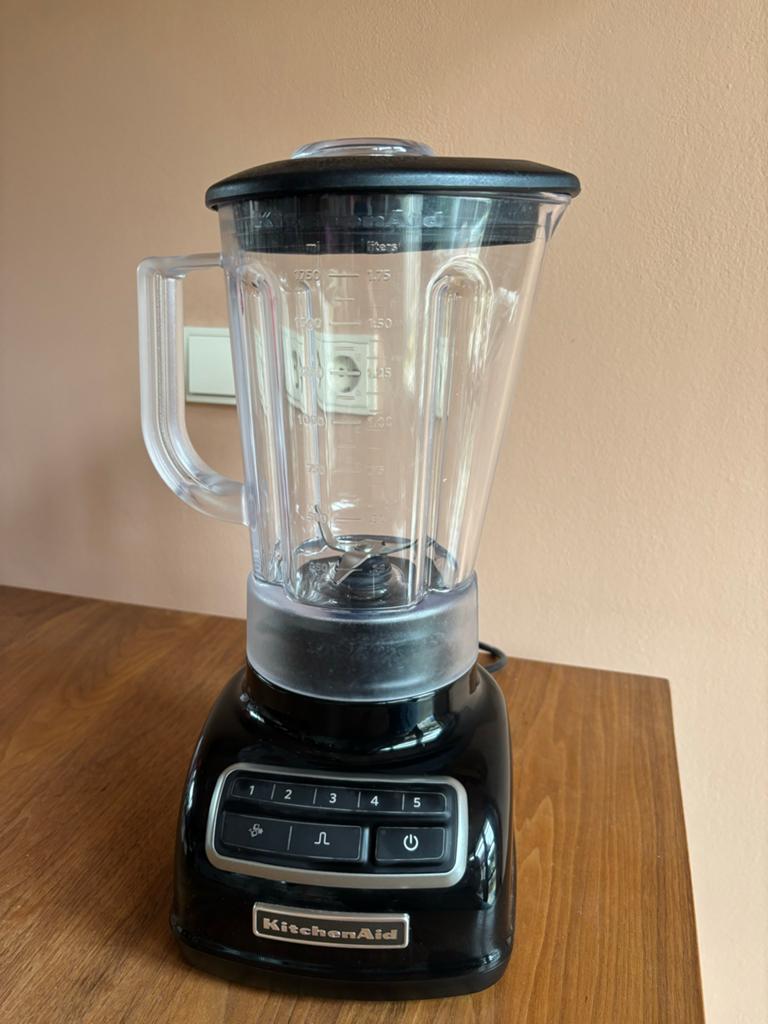 KitchenAid Classic Blender Zwart, Witgoed en Apparatuur, Blenders, Ophalen, Gebruikt, Blender