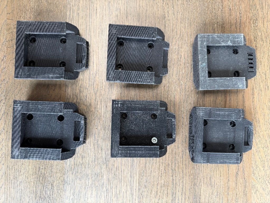 Parkside accu batterij houders X20V, Ophalen of Verzenden, Zo goed als nieuw