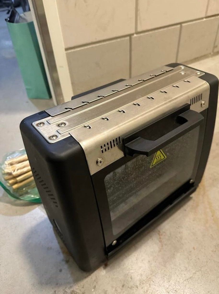 Elektrische Spiesgrill / Mini Oven met Grillfunctie, Minder dan 45 cm, Ophalen of Verzenden, Oven met grill, Vrijstaand