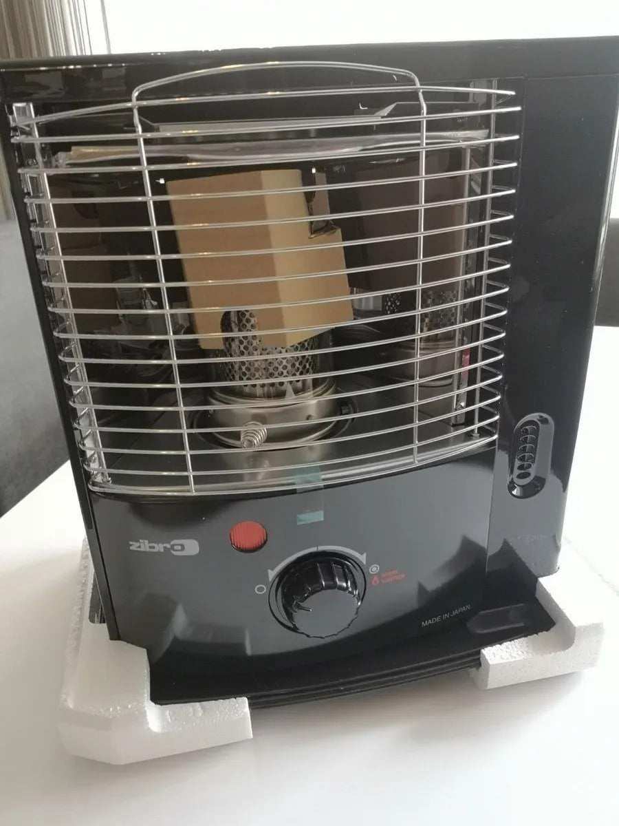 Zibro RS-1220 noodverwarming-Complete set, Witgoed en Apparatuur, Verzenden, Gebruikt, 60 tot 100 m³