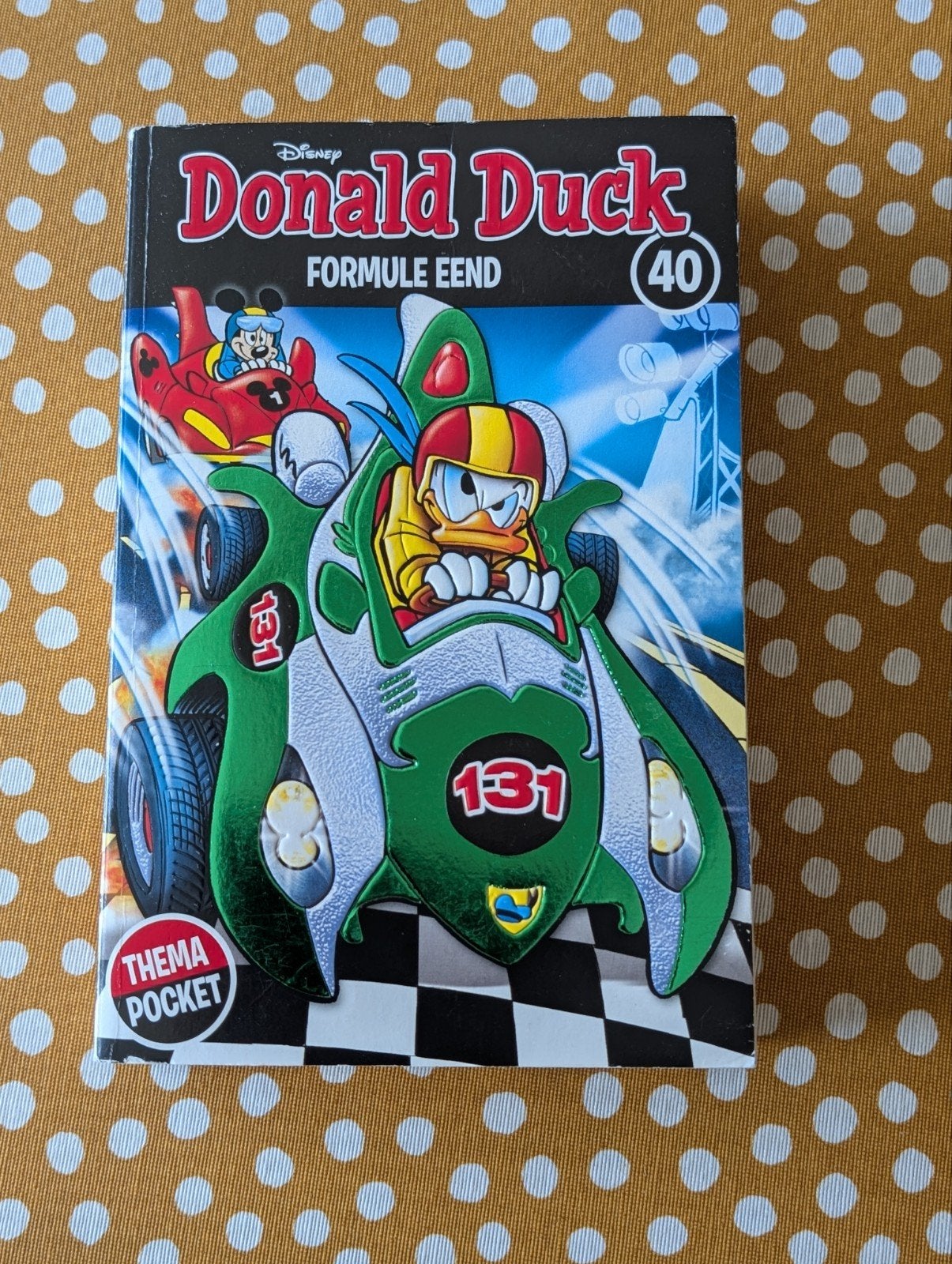 Donald Duck themapocket 40: Formule Eend, Boeken, Gelezen, Eén stripboek, Ophalen of Verzenden, Donald Duck