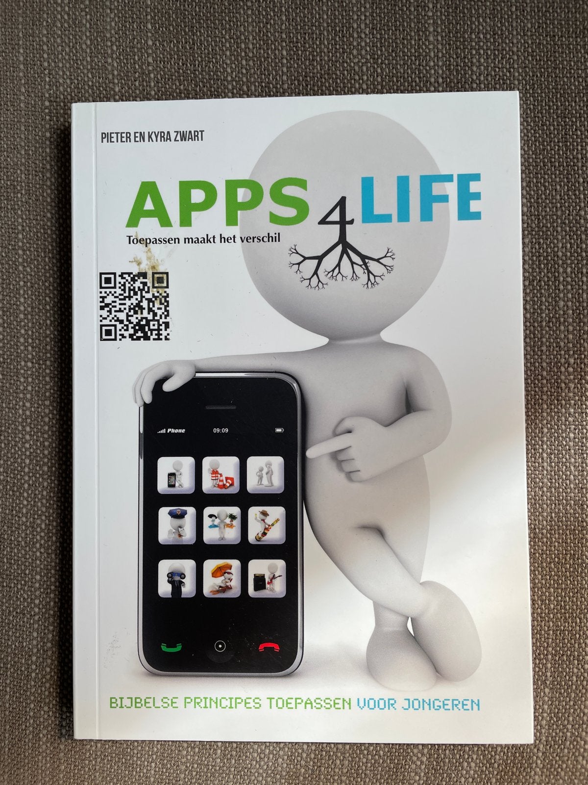 Pieter Zwart - Apps4Life, Ophalen of Verzenden, Zo goed als nieuw, Pieter Zwart; Kyra Zwart, Christendom | Protestants