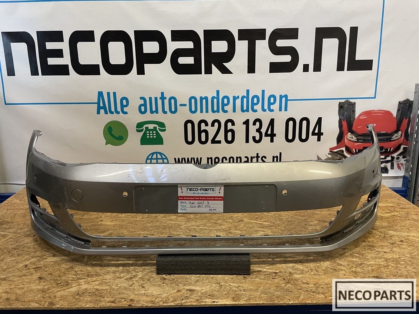 VOORBUMPER GOLF 7 BUMPER ORIGINEEL 4XPDC 5G0807221, -, -, -, Bumper