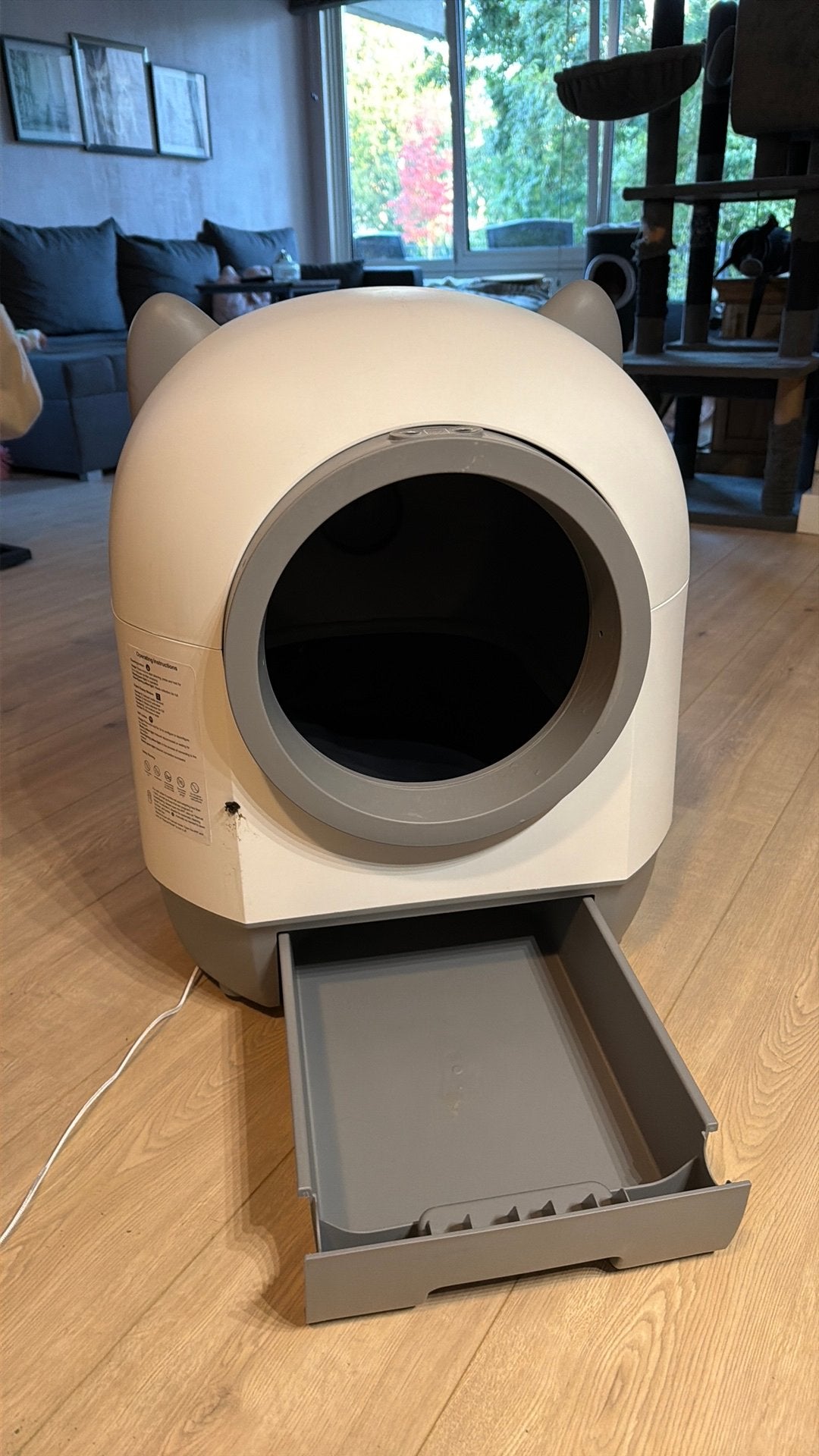 Automatische kattenbak, Ophalen, Zo goed als nieuw
