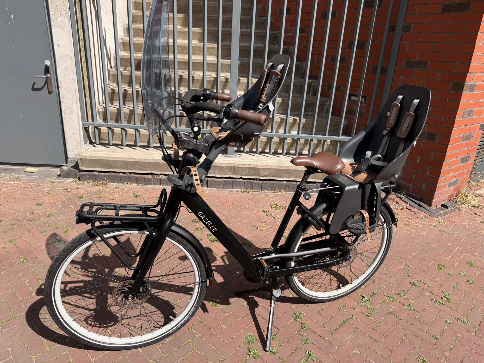 Gazelle Bloom C7 53CM moederfiets, Ophalen, 2 zitjes, 53 tot 56 cm, Versnellingen
