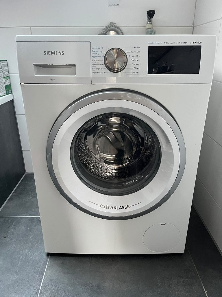 Siemens wasmachine WM14T790NL/26, Ophalen, 1200 tot 1600 toeren, Gebruikt, Energieklasse A of zuiniger