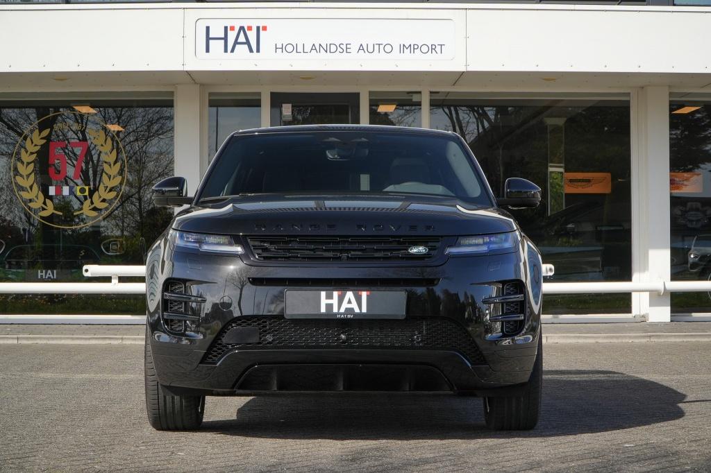 Land Rover Range Rover Evoque 1.5 P270e AWD Dynamic SE I Pan, Auto's, Land Rover, Zwart, Zwart, Bedrijf, 26 km/l