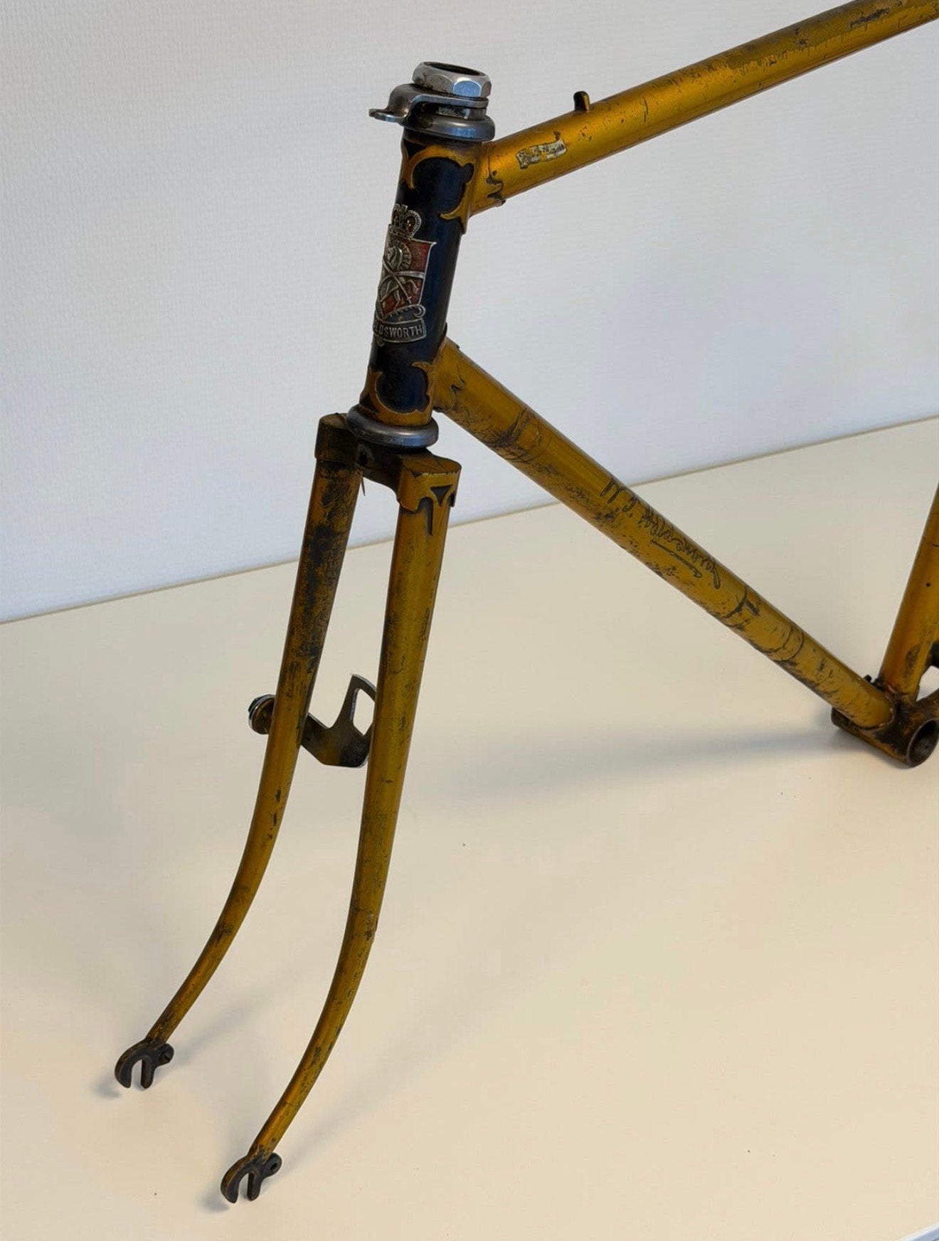 Vintage W.F. Holdsworth racefiets frame 56 cm Engeland UK, Frame, Gebruikt, P, P