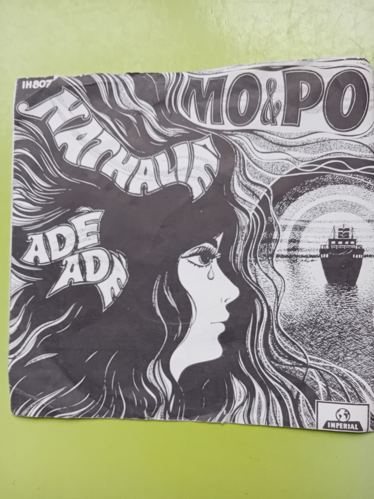 Mo & Po - Adé Adé / Nathalie (Vinyl Single), Gebruikt, 7 inch, Ophalen of Verzenden, EP