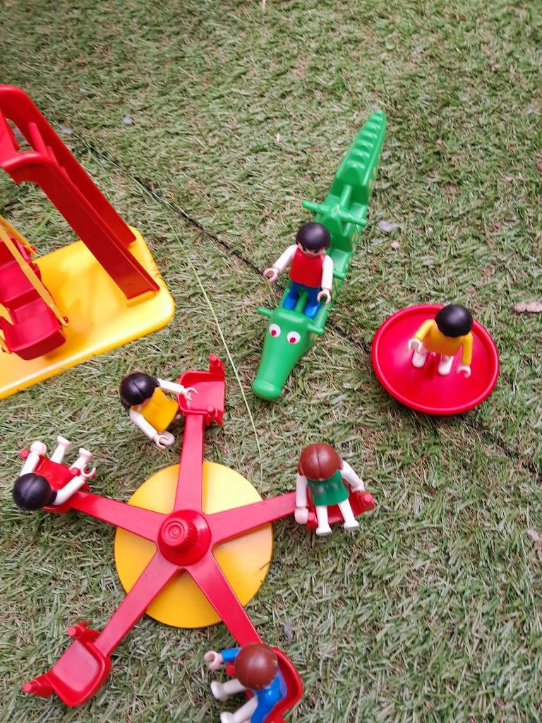 playmobil vintage speeltuin, Verzenden, Gebruikt, Complete set