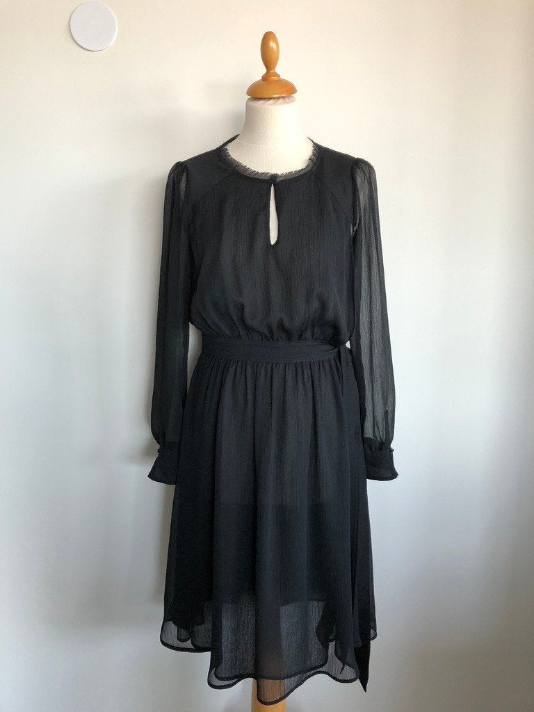 LUISA CERANO jurk, maat 36, Kleding | Dames, Jurken, Verzenden, Zwart, Zo goed als nieuw, Luisa Cerano