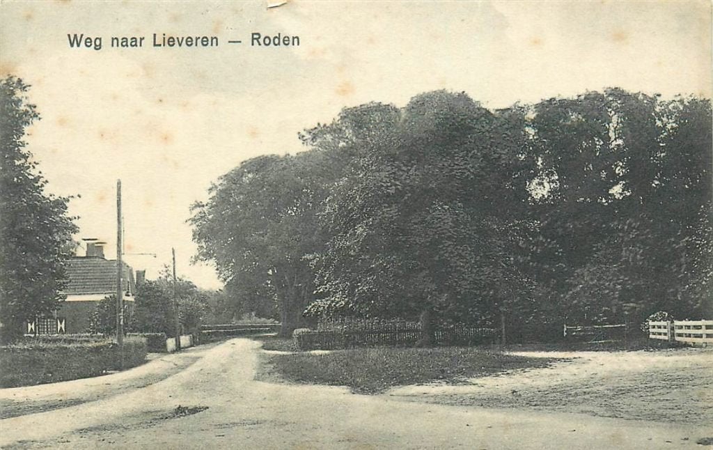 702-035-051 Roden Weg Naar Lieveren, Verzenden, Voor 1920, Drenthe