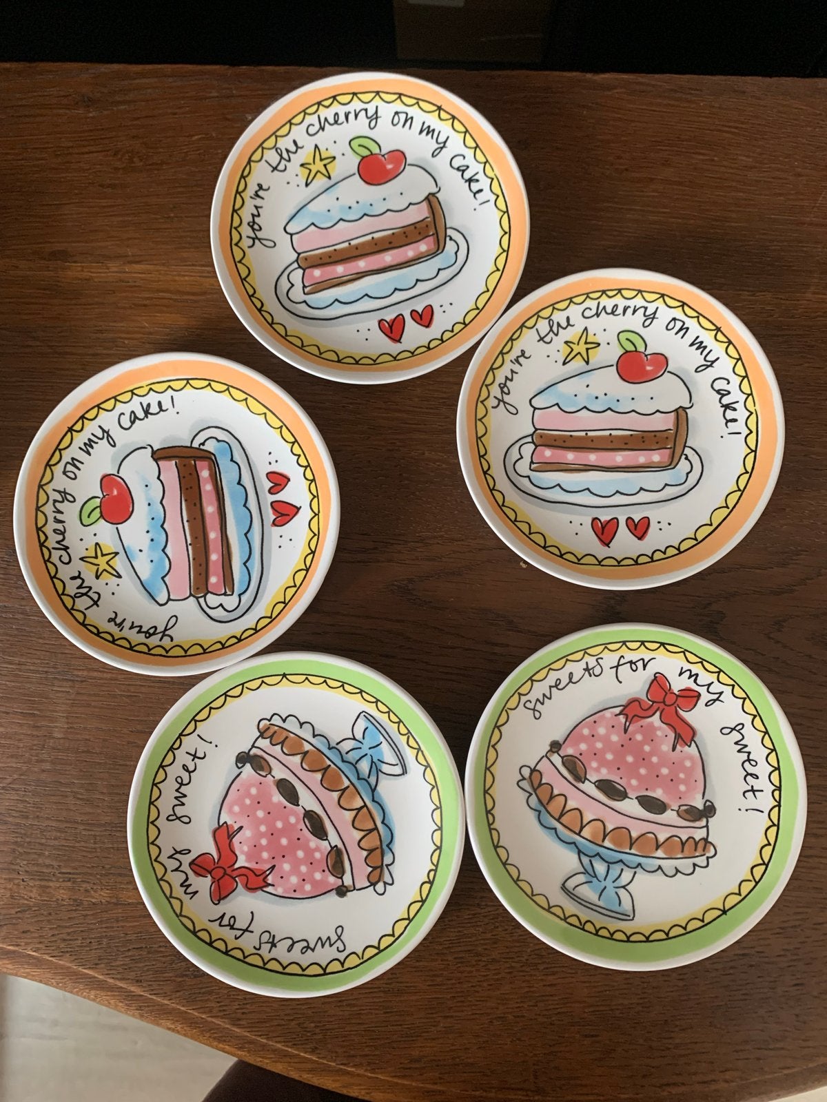Blond Amsterdam petit four schaaltjes - 5 stuks, Ophalen, Aardewerk, Blond Amsterdam, Schaal of Schalen