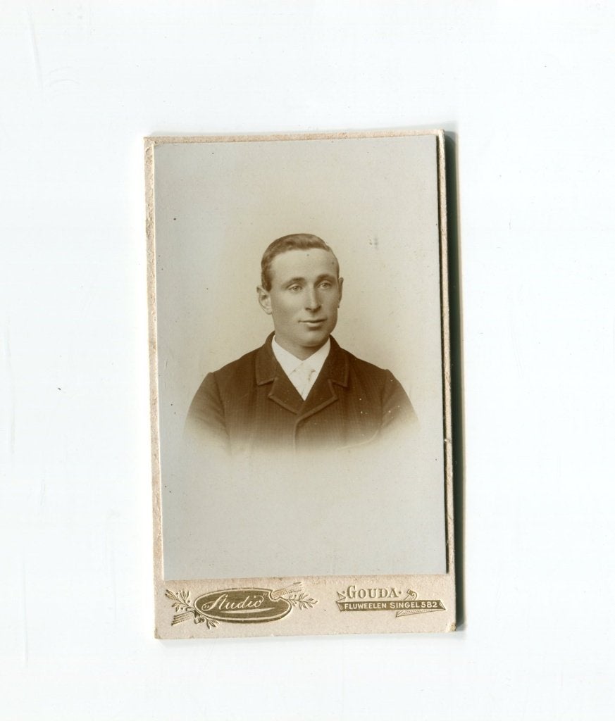 CDV. Carte de Visite. Studio. Gouda., Verzamelen, Foto's en Prenten, Foto, Ophalen of Verzenden, Zo goed als nieuw, Voor 1940