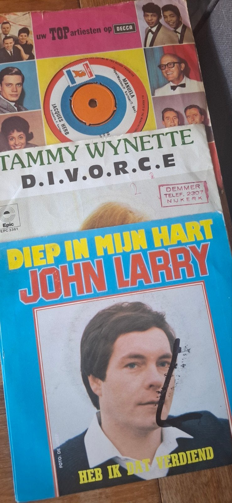 Diverse collectie 7 inch singles: Jantje Koopmans, BZN, UB40, Ophalen, Gebruikt, 7 inch, Pop