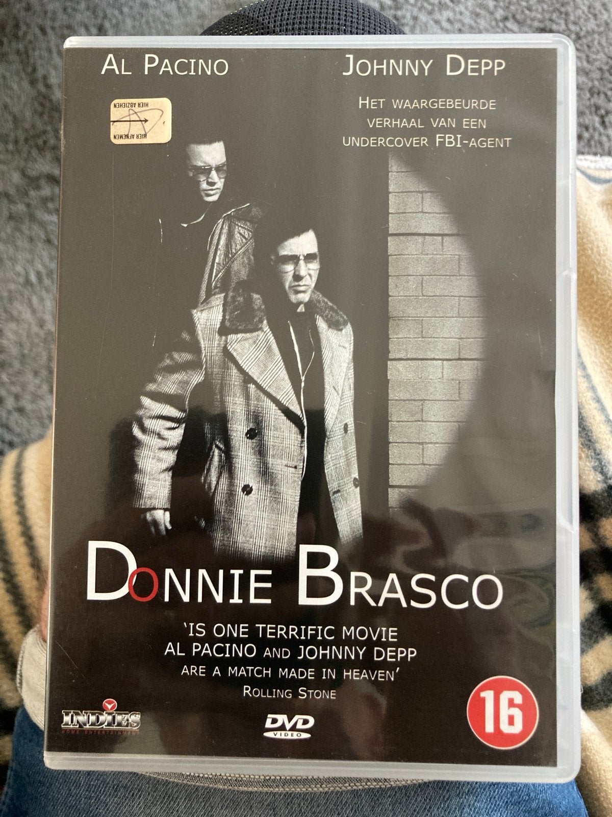Donnie Brasco DVD - Al Pacino & Johnny Depp, Vanaf 16 jaar, Ophalen of Verzenden, Gebruikt, Maffia en Misdaad