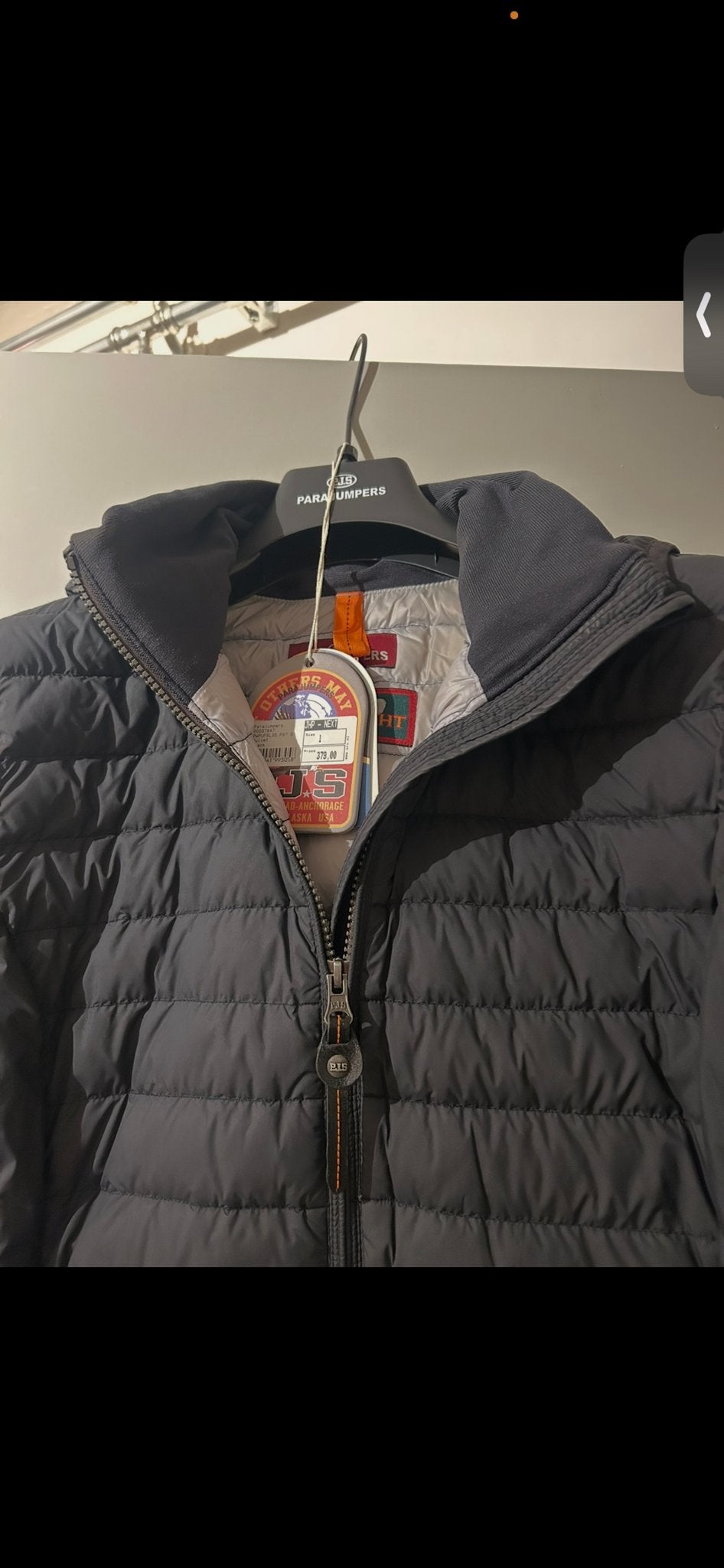 Parajumpers jas - Zwart, Maat L, Ophalen, Zo goed als nieuw, Maat 42/44 (L), Zwart