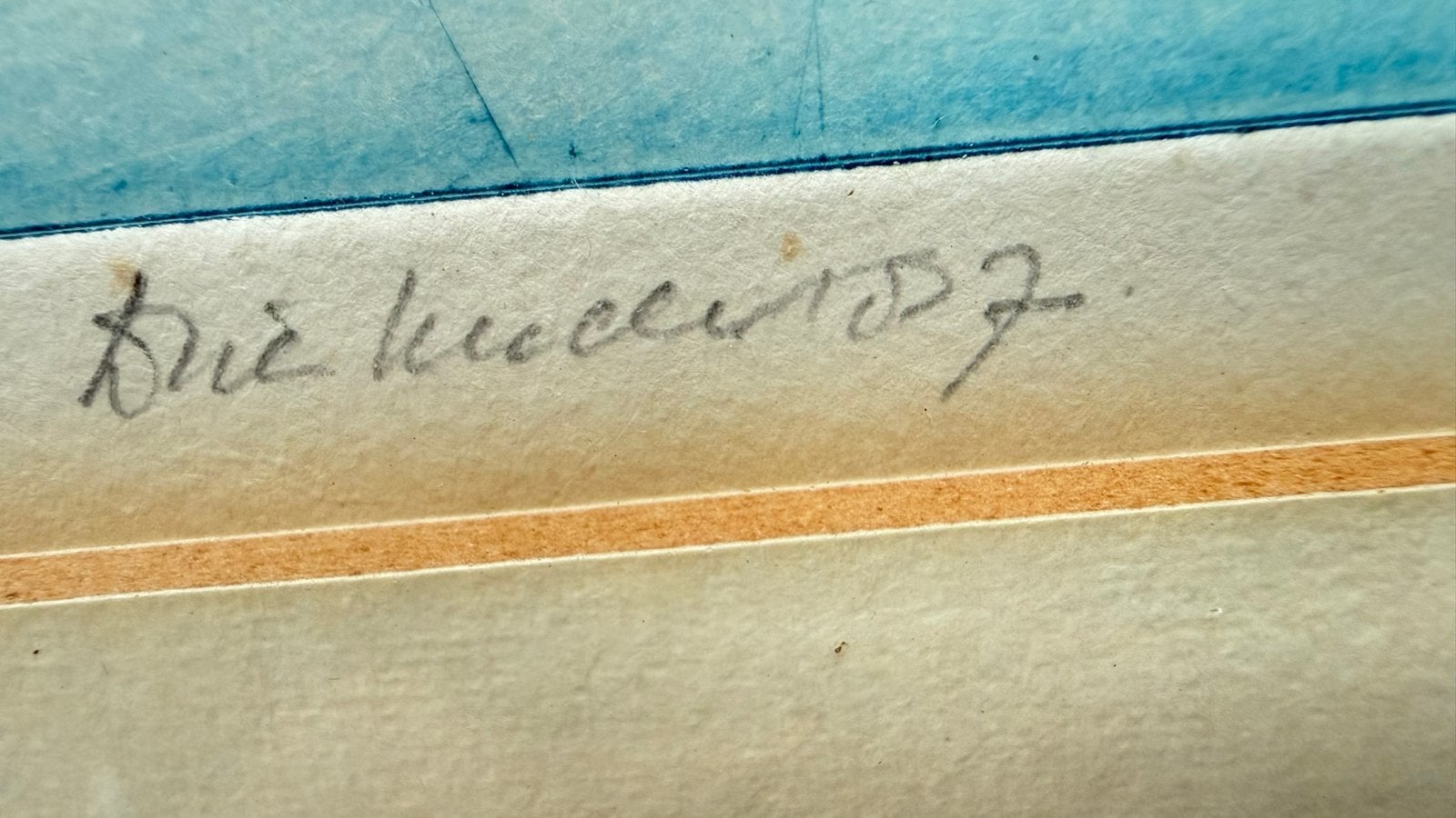 Dries Reeder - Abstracte Ets (1987), Ophalen of Verzenden, Ets, Gesigneerd, 1950 - 1999