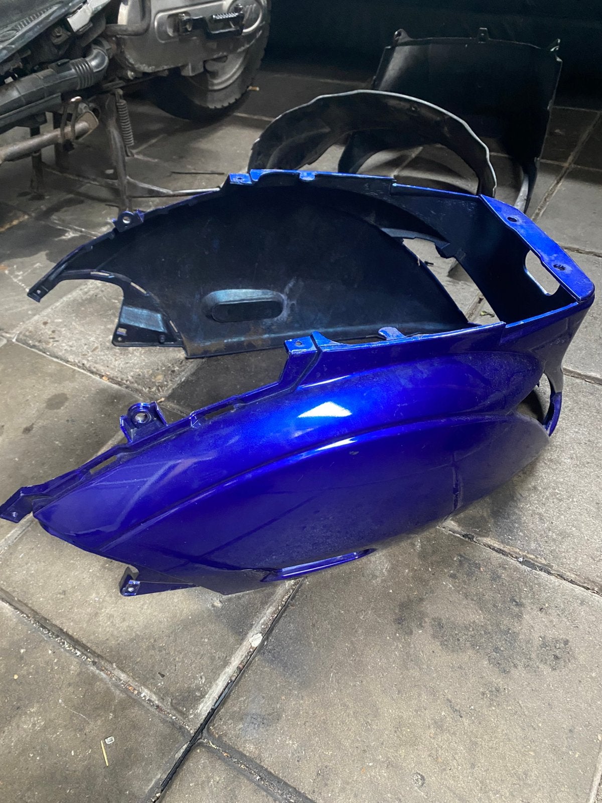 Piaggio Zip achterkap, Ophalen, Zo goed als nieuw, Kap, Piaggio