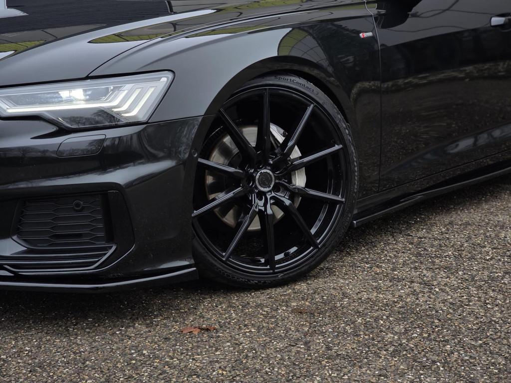 Audi A6 Avant 50 TDI quattro S-line|Pano|HUD|B&O|Softclose, Auto's, Automaat, Gebruikt, Zwart, Diesel