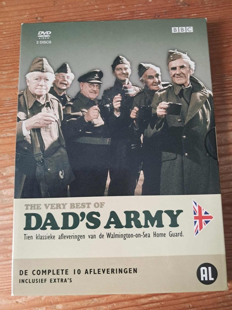 Very best of dads army op dvd, Alle leeftijden, Ophalen, Zo goed als nieuw, Komedie