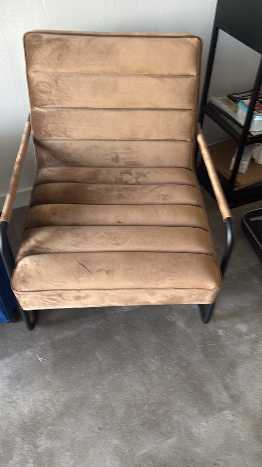 Te koop stoel industrieel, Ophalen, Zo goed als nieuw, Eenpersoons, Minder dan 150 cm