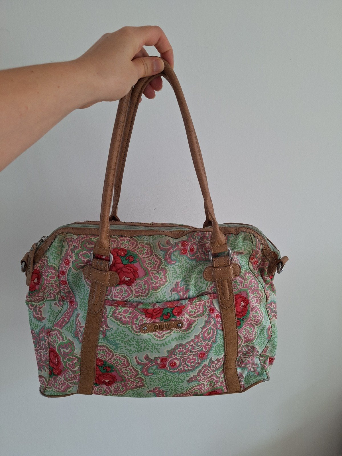 Olily tas met laptopvak en extra schouderband, Ophalen of Verzenden, Gebruikt, Overige kleuren, Overige typen