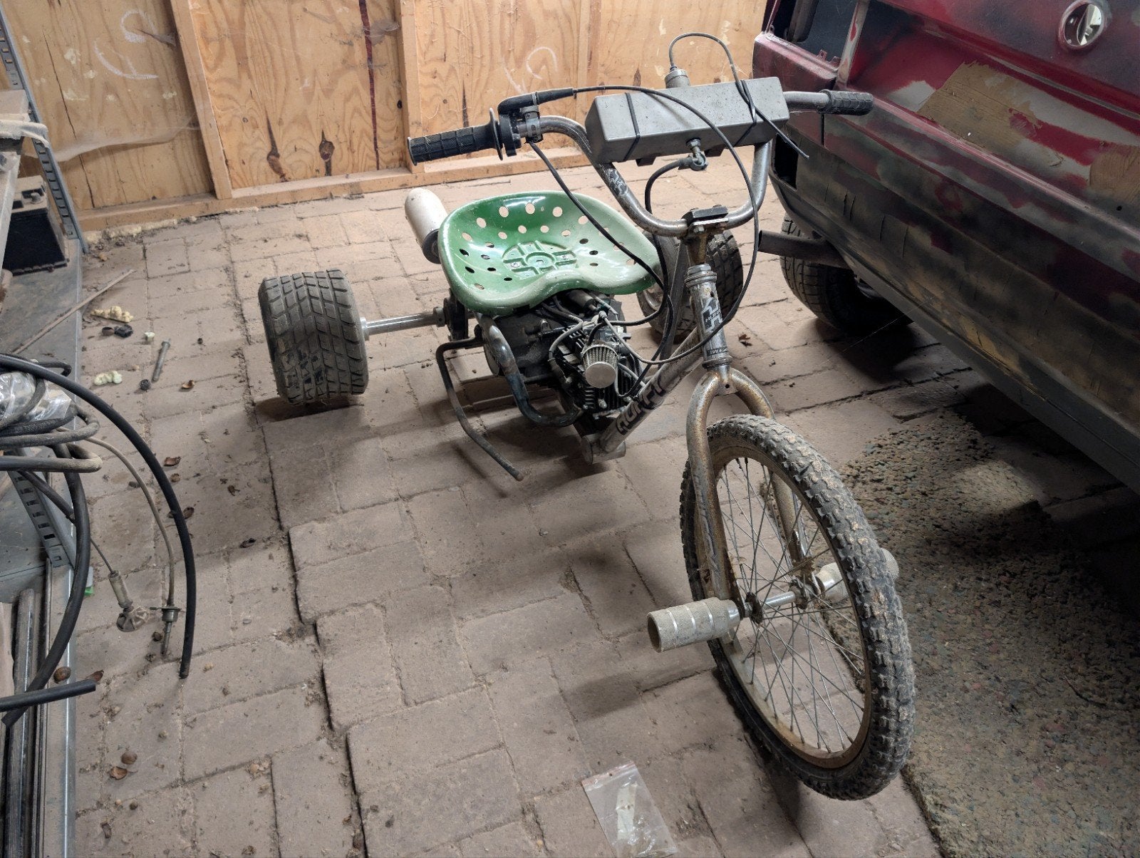 Drifttrike 125cc - Colling Furze Concept, Fietsen en Brommers, Minibikes, Midibikes en Pitbikes, Ophalen, Gebruikt, Overige typen