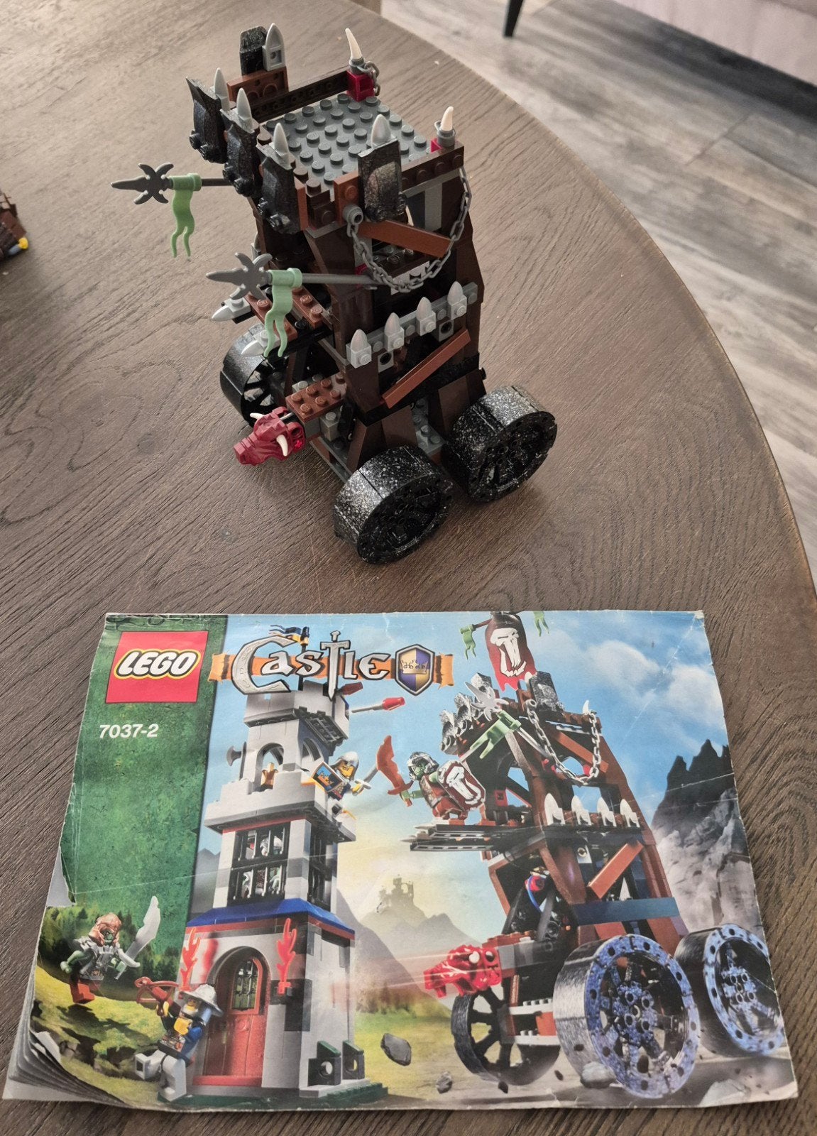 Lego Castle 7037-2 Troll Warship, Lego, Ophalen of Verzenden, Castle, Complete set