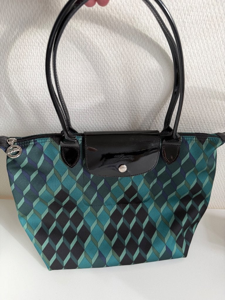 Mooie Longchamp pilage limited edition, Ophalen of Verzenden, Zo goed als nieuw, Handtas