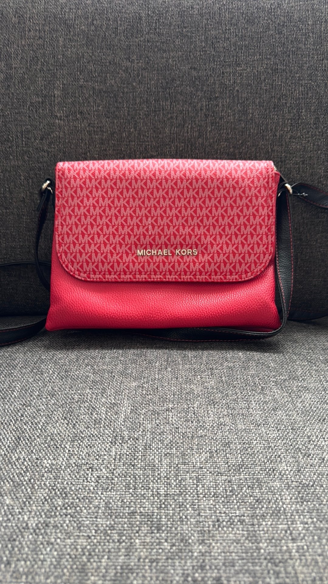 Michael kors tas, Ophalen of Verzenden, Zo goed als nieuw, Zwart