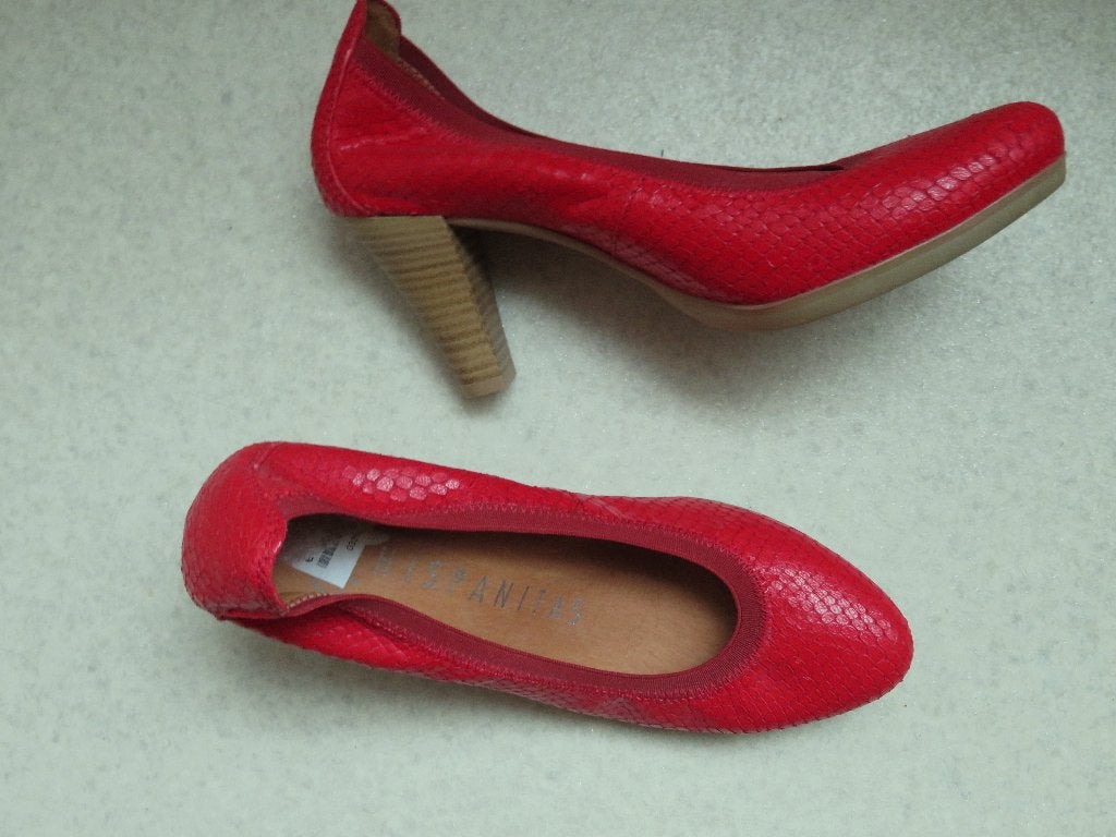 HISPANITAS nieuwe schoenen pumps rood maat 37, Pumps, Hispanitas, Nieuw, Ophalen of Verzenden