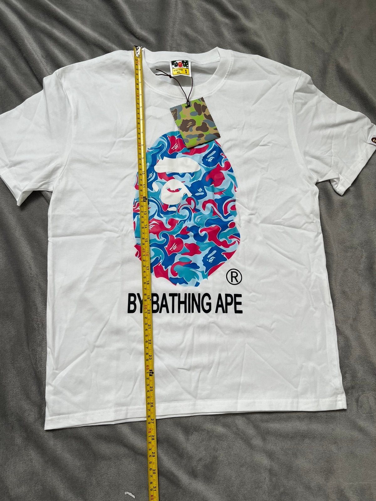 Bathing ape t shirt maat s nieuwe met prijskaartje, Verzenden, Nieuw, Maat 46 (S) of kleiner, Wit