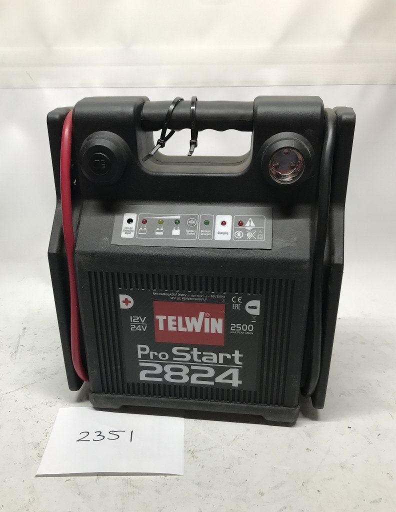 Acculader, Telwin Pro Start 2824, startbooster, 230 volt, Auto diversen, Autogereedschap, Nieuw, Ophalen