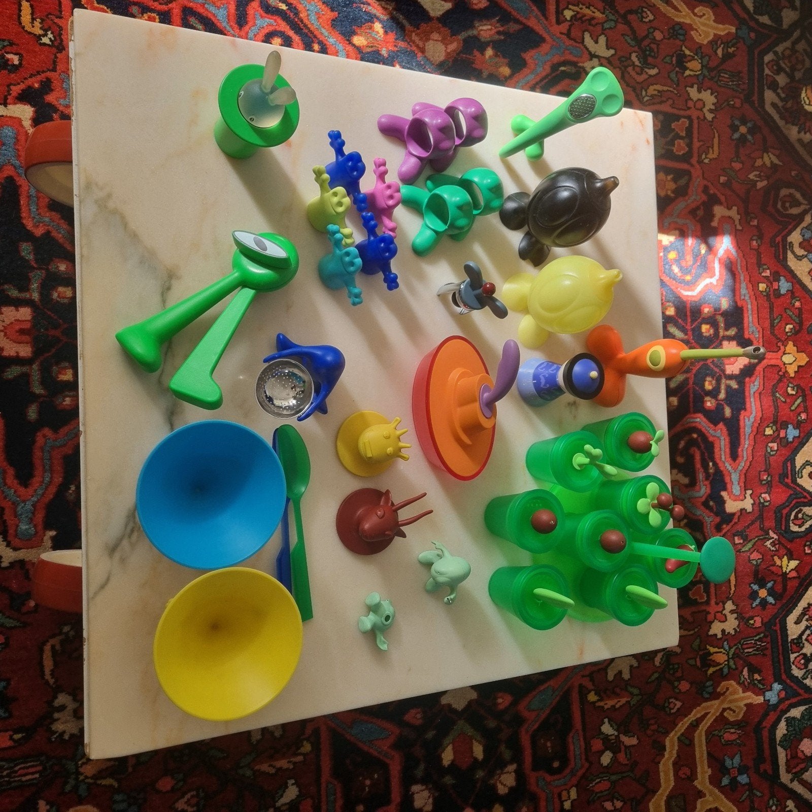 Grote Alessi Verzameling (36 stuks) - Keukenaccessoires, Gebruikt, Kunststof, Ophalen of Verzenden, Alessi