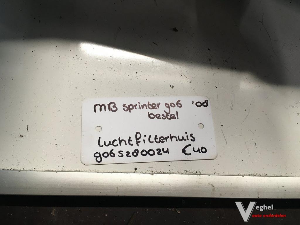 Mercedes Sprinter 906  2008   Luchtfilterhuis 906 5280024