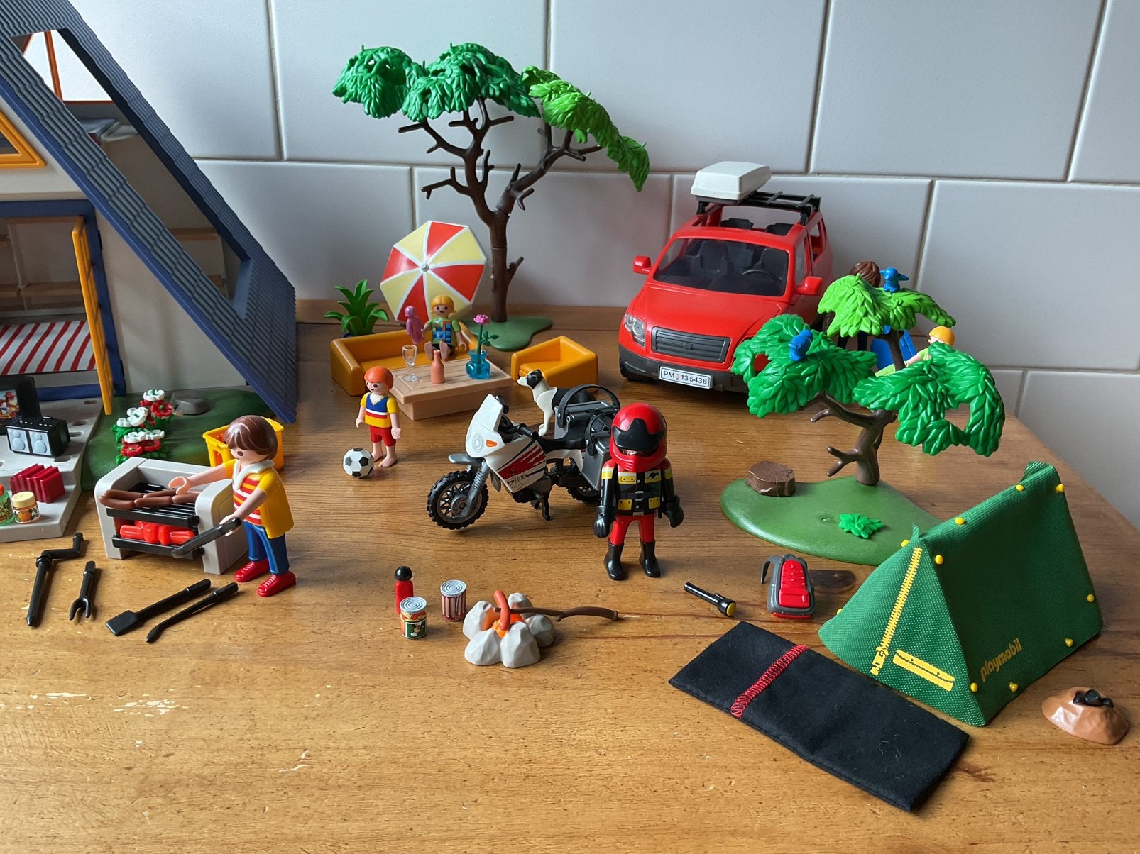 Foto 10 van PLAYMOBIL UITGEBREID VAKANTIEHUIS ☕️ 🍰 SUPER MOOI !!