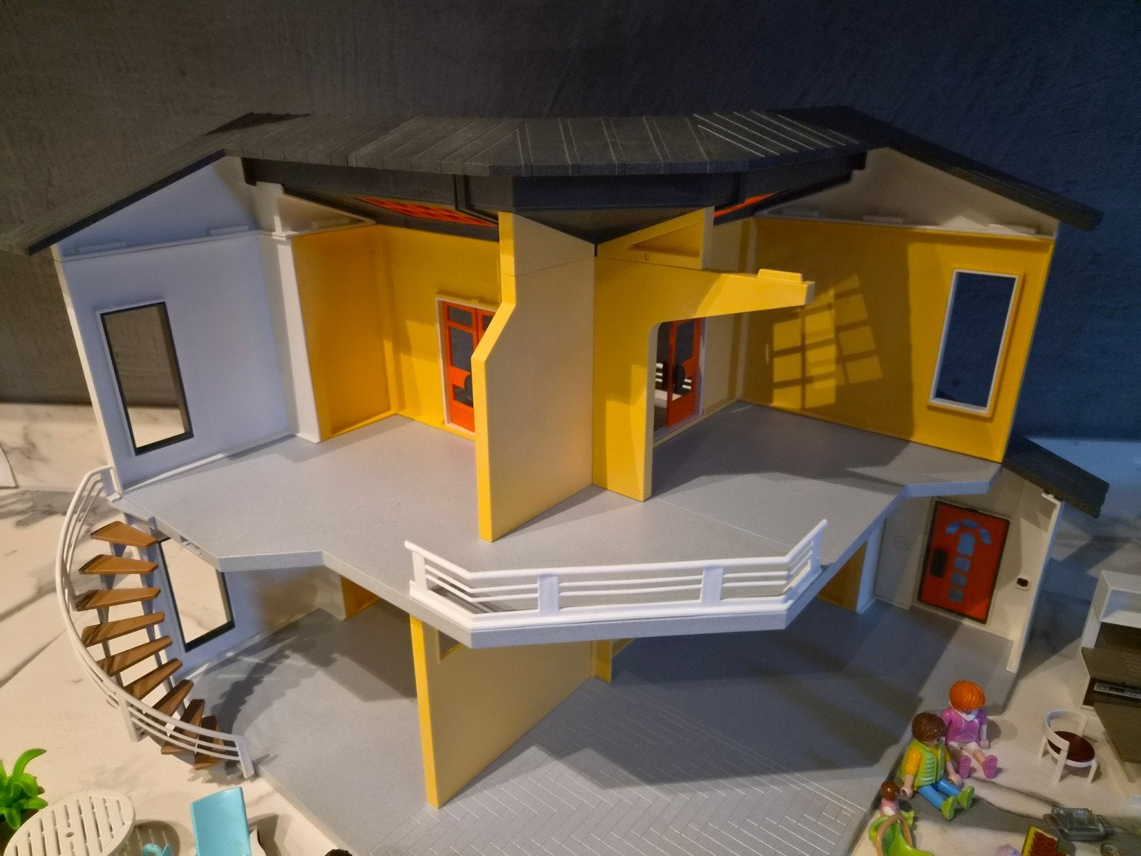 Playmobil Modern Woonhuis met veel accessoires, Ophalen, Gebouw, Complete set, Zo goed als nieuw