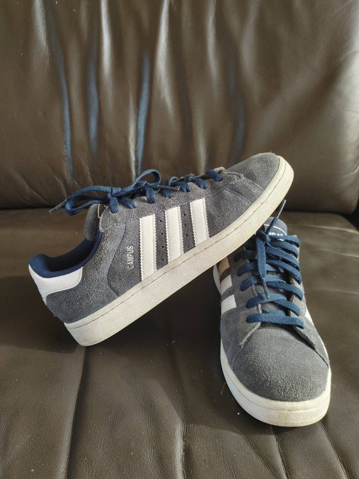 hippe Adidas Campus maat 42 navy/white, Blauw, Ophalen of Verzenden, Adidas, Sneakers of Gympen
