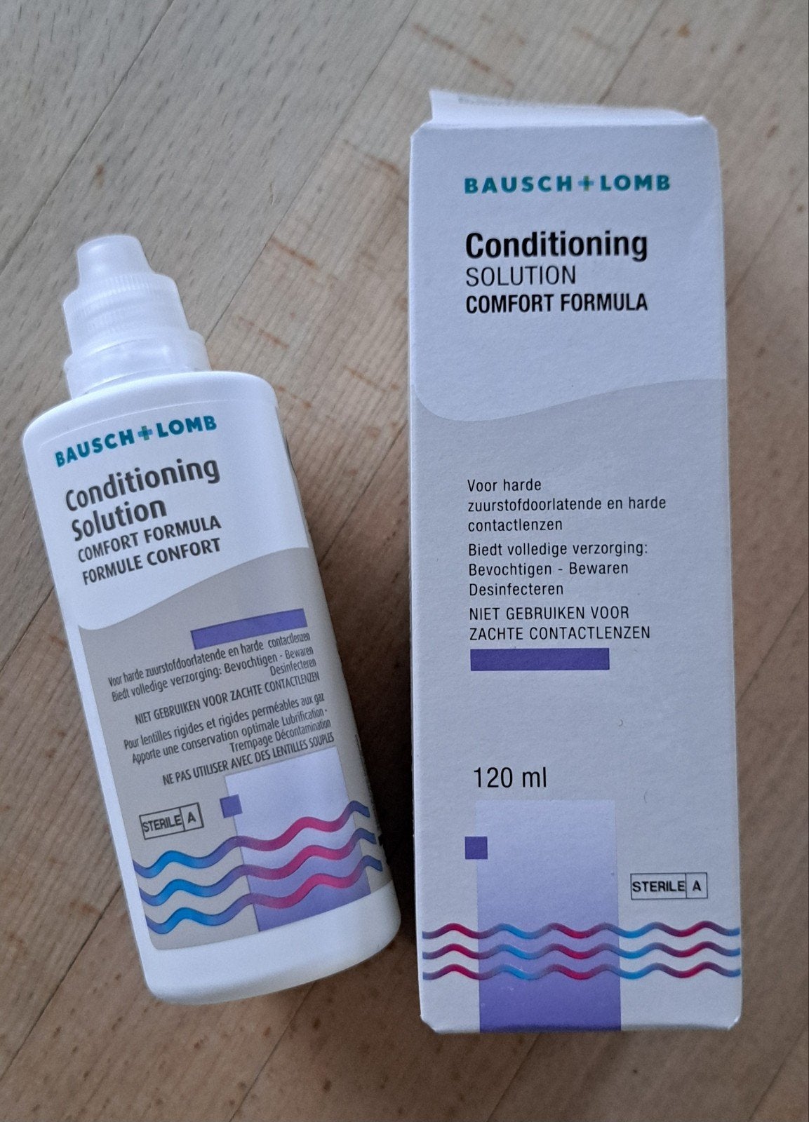 Contactlenzen-vloeistof , Bausch + Lomb. Nieuw!, Ophalen of Verzenden, Nieuw, Overige typen