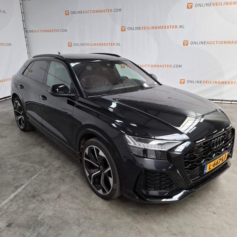 Personenauto Audi, Q8, 4.0 TDI SQ8 quattro, 2020, 435 pk, Q8, Zwart, Leder