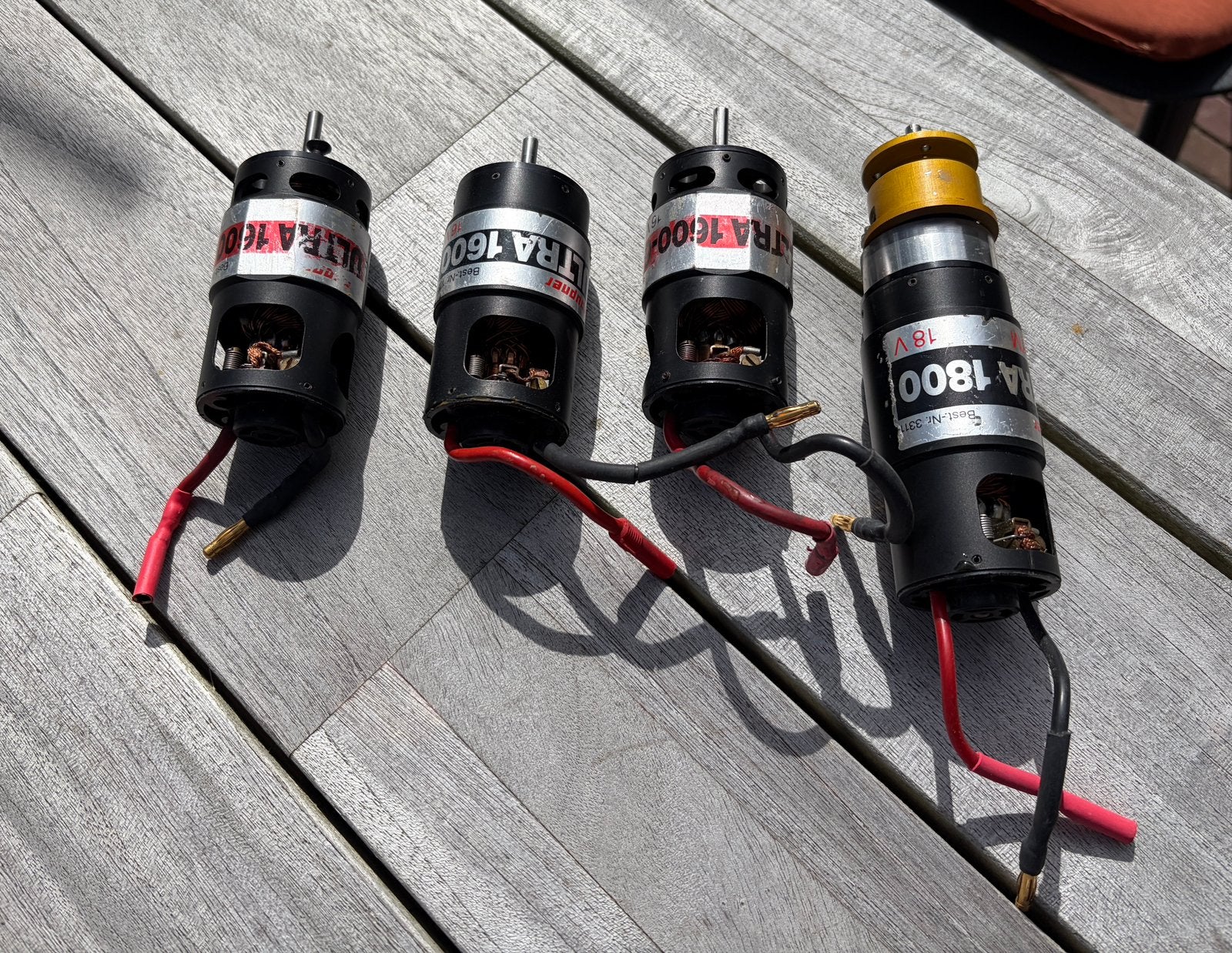 Graupner Ultra elektromotoren, Ophalen of Verzenden, Gebruikt