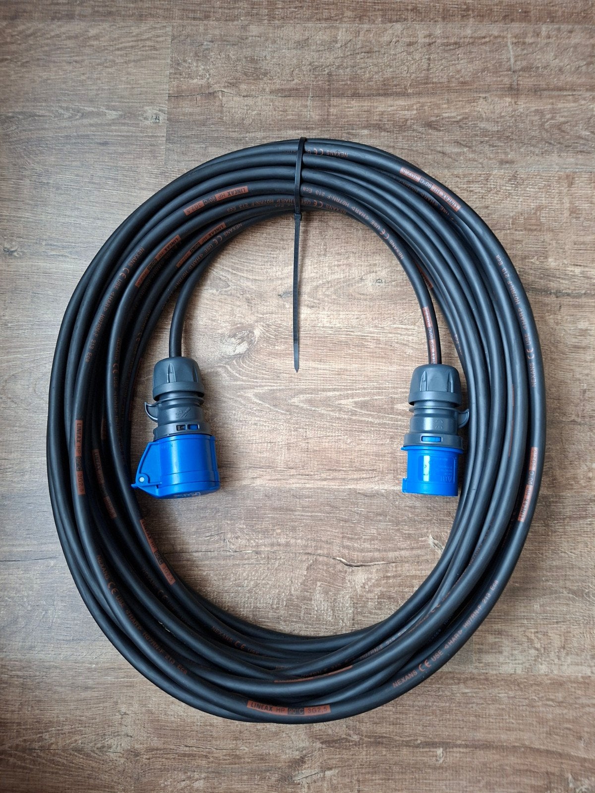 25 meter Lineax Neopreen H07RN-F 3x2,5mm2 CEE Walstroomkabel, Ophalen of Verzenden, Nieuw, Motor en Techniek