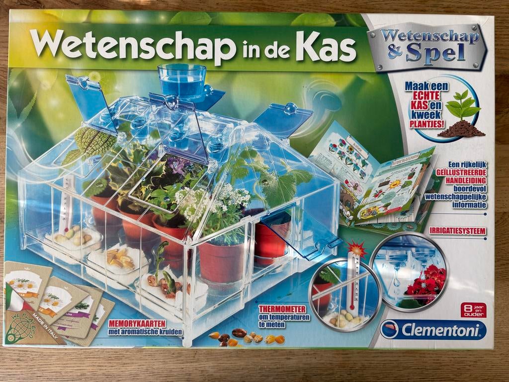 Clementoni Wetenschap in de Kas - Leerzaam Spel, Ophalen, Nieuw, Ontdekken