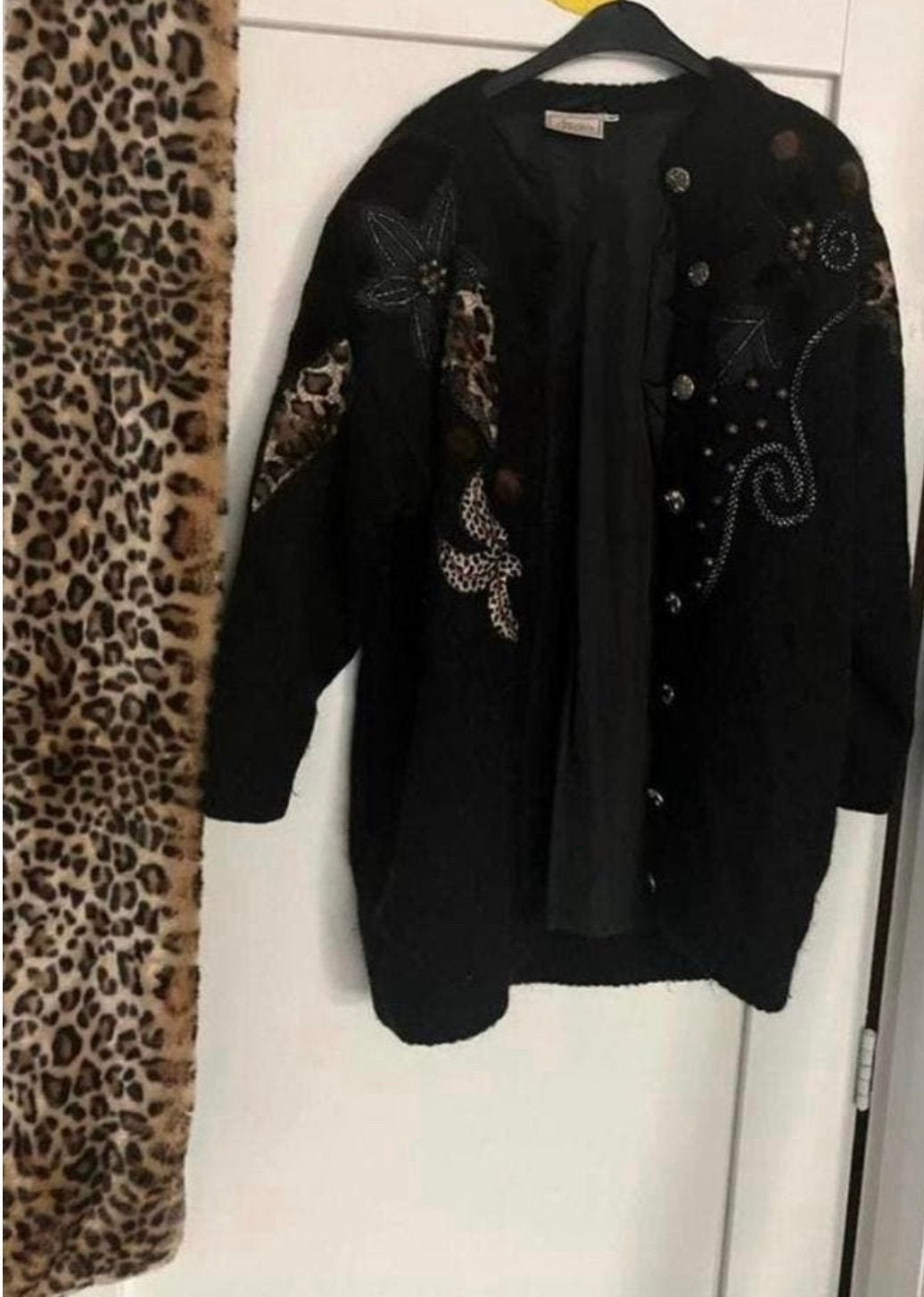 JASVEST NIEUW MET 50 %MOHAIR! +STRADIVARIUS SHAWL NIEUW!, Kleding | Dames, Ophalen of Verzenden, Nieuw, Maat 36 (S), Zwart